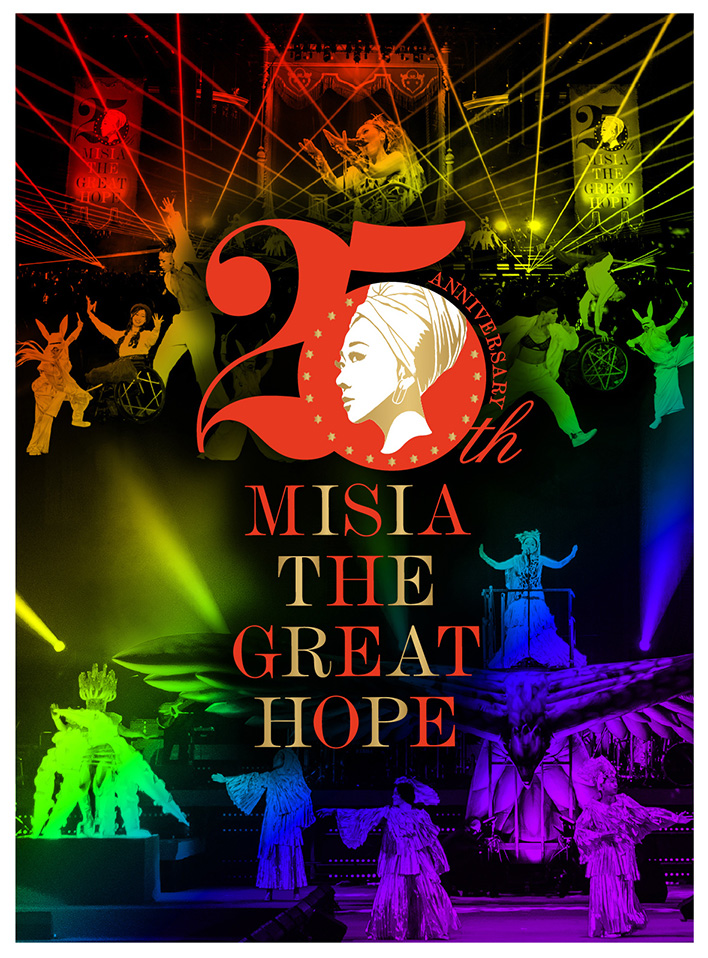 MISIA「25th Anniversary MISIA THE GREAT HOPE」LIVE Blu-ray&DVD
